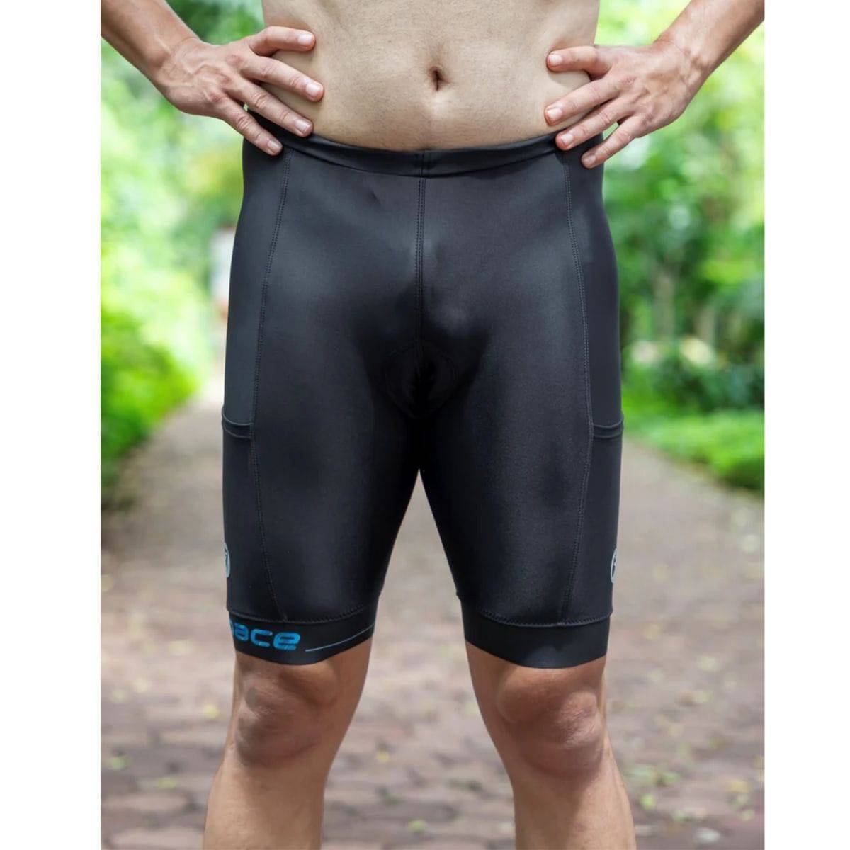 Mens Triathlon Padded Racing Trishorts - Verge Primo - OutdoorTravelGear.com