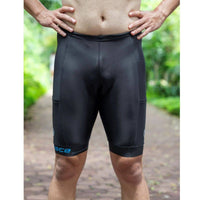Mens Triathlon Padded Racing Trishorts - Verge Primo - OutdoorTravelGear.com
