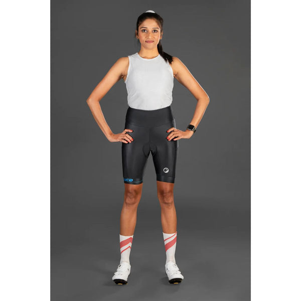 Womens Triathlon Padded Shorts - Verge Nuovo - Black 2