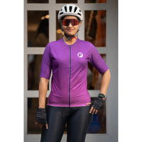 Unisex Cycling Jersey - Cruise fit - Lavender - OutdoorTravelGear.com