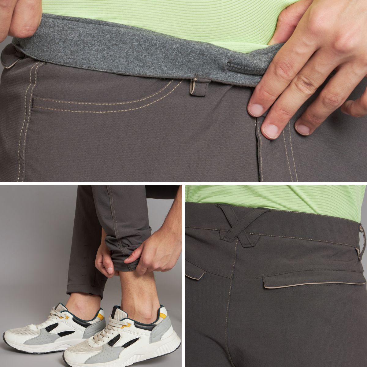 Men's Nomadic Multi-Function Pants - Mountain Gray 8