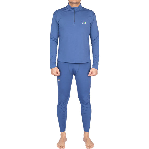 Base Layer Thermal Top - Sherpa Series - Blue 2