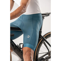 Mens Cycling - Endurance Bibless Shorts - Evolve - Teal Prima - OutdoorTravelGear.com
