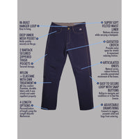Men's Nomadic Multi-Function Pants - Adventure Blue 3