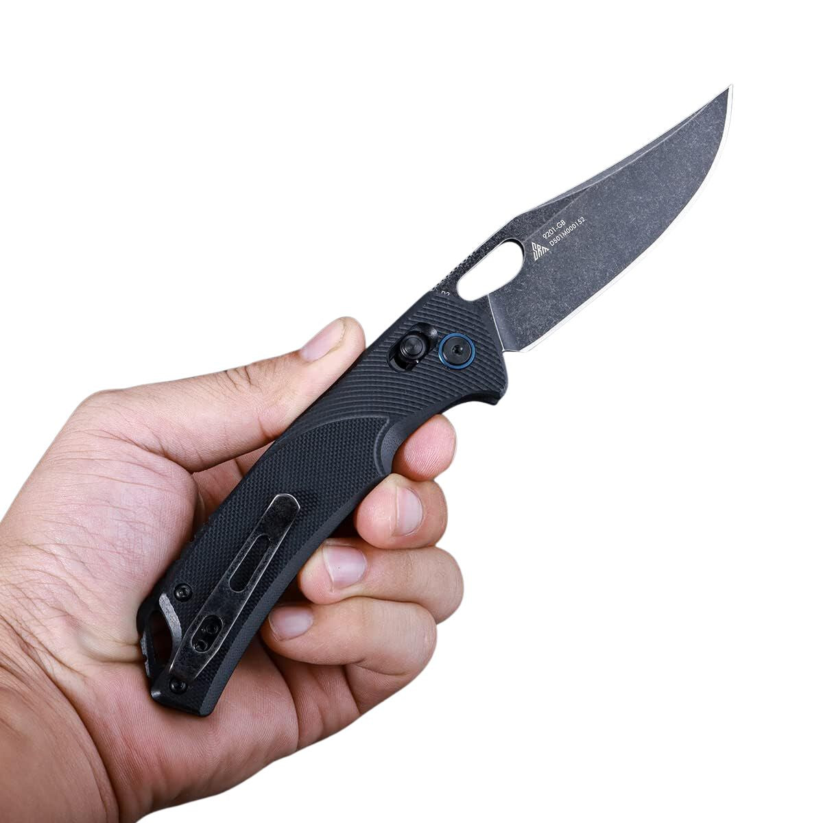 Pocket Folding Knife 9201-GB - Black 2