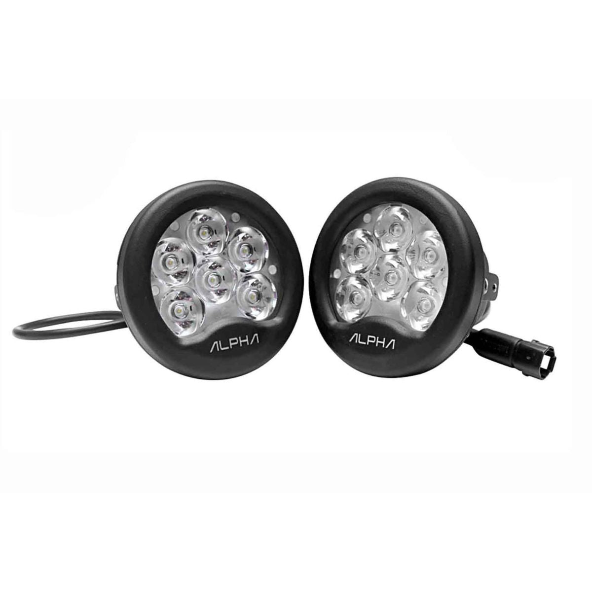 Alpha Auxiliary Light for Motorcycles - 40 Watts - 3 