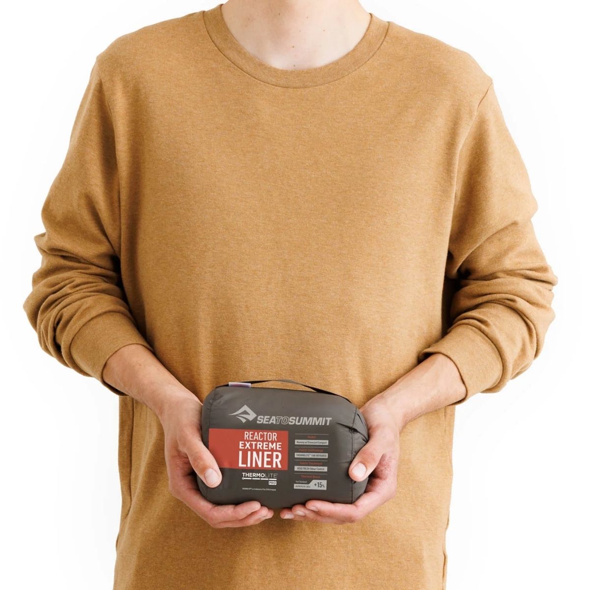 Reactor Extreme Sleeping Bag Liner - with Drawstring - Mummy - OutdoorTravelGear.com