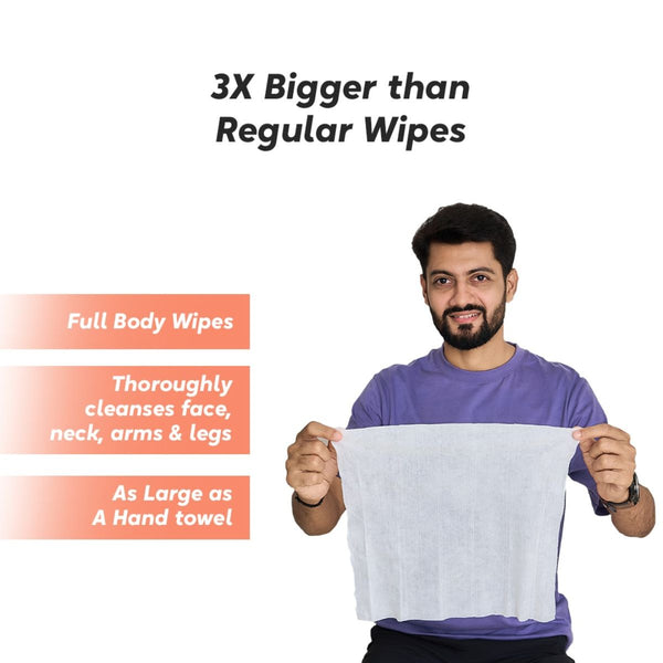 Body Wipes - Pack of 1 (10 Wipes) 2