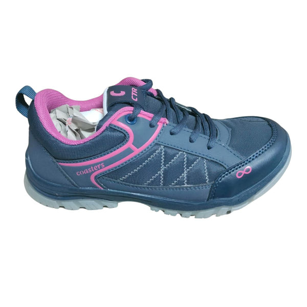 CTR Low Ankle Light Weight Trekking and Hiking Shoes - Trek-1 - Blue 4