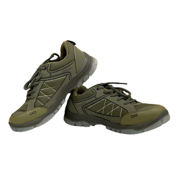 CTR Low Ankle Light Weight Trekking and Hiking Shoes - Trek-1 - Olive 1