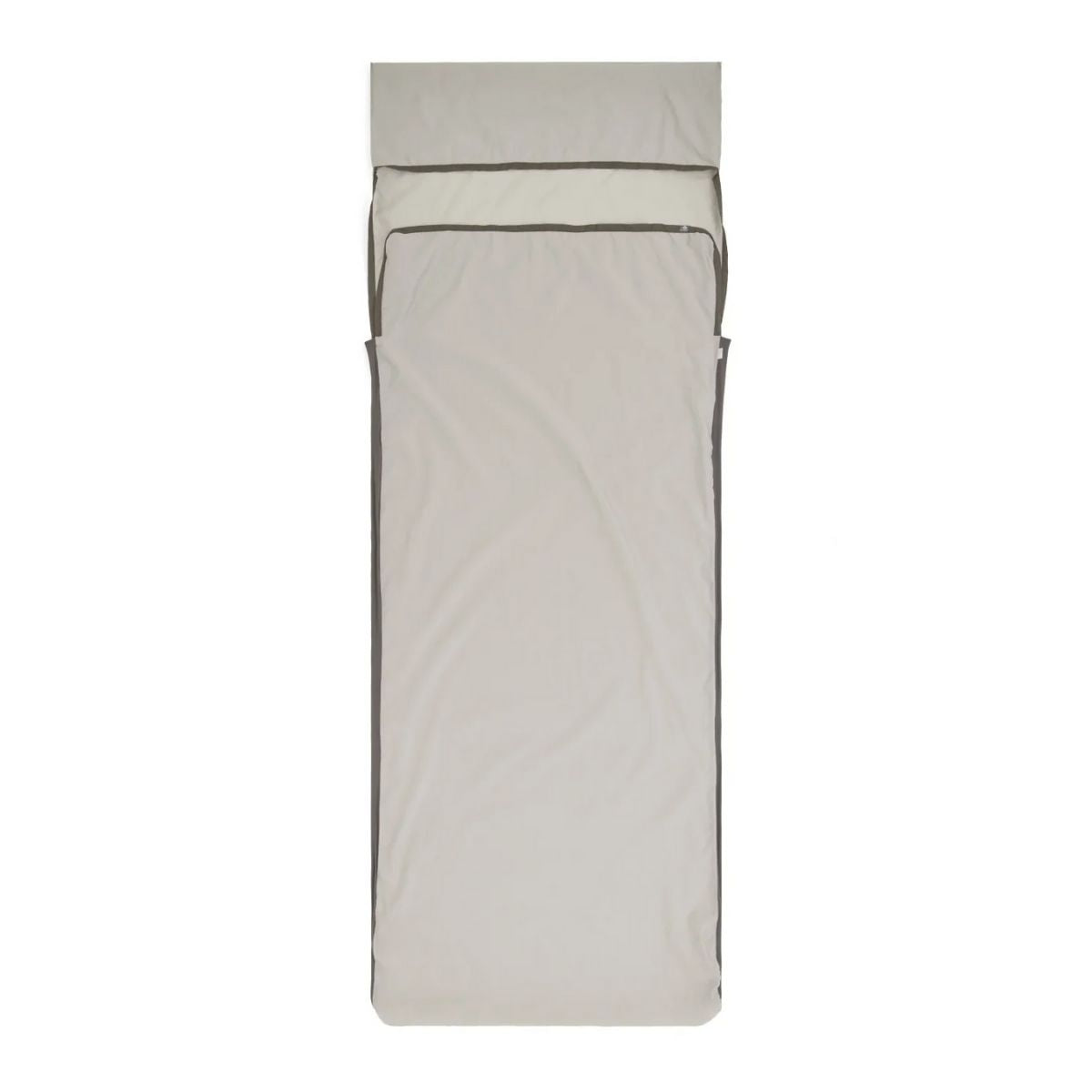 Silk Blend Sleeping Bag Liner - Rectangular with Pillow Sleeve - OutdoorTravelGear.com