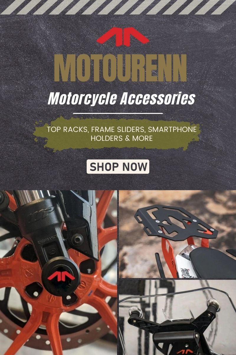 MOTOURENN Aftermarket Motorcycle Accessories - Proudly Made in India | OutdoorTravelGear.com