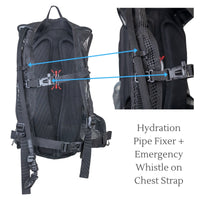 Stealth Hydration Backpack - 8 Litres - Black 6