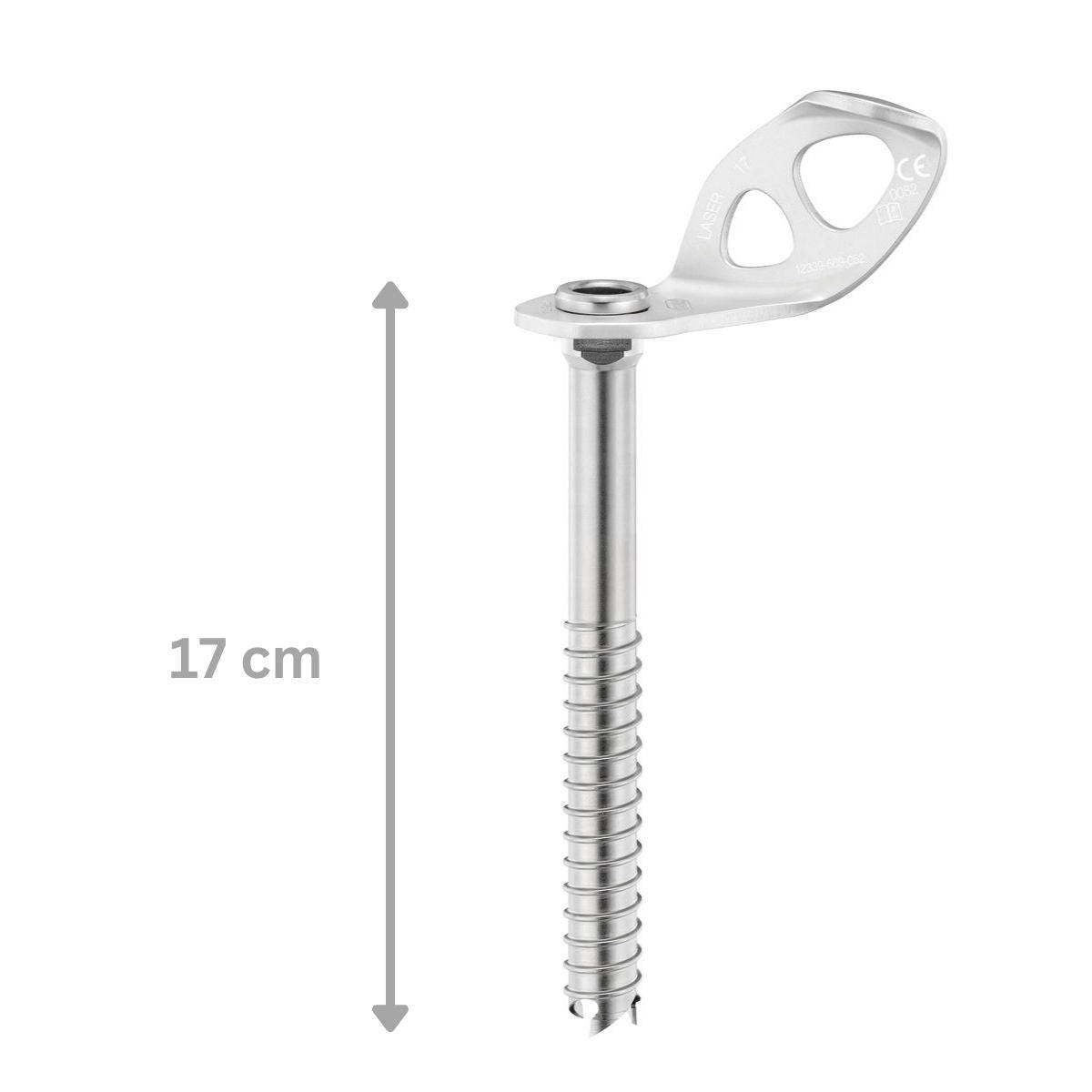 Laser Lightweight Performance Ice Screw - OutdoorTravelGear.com
