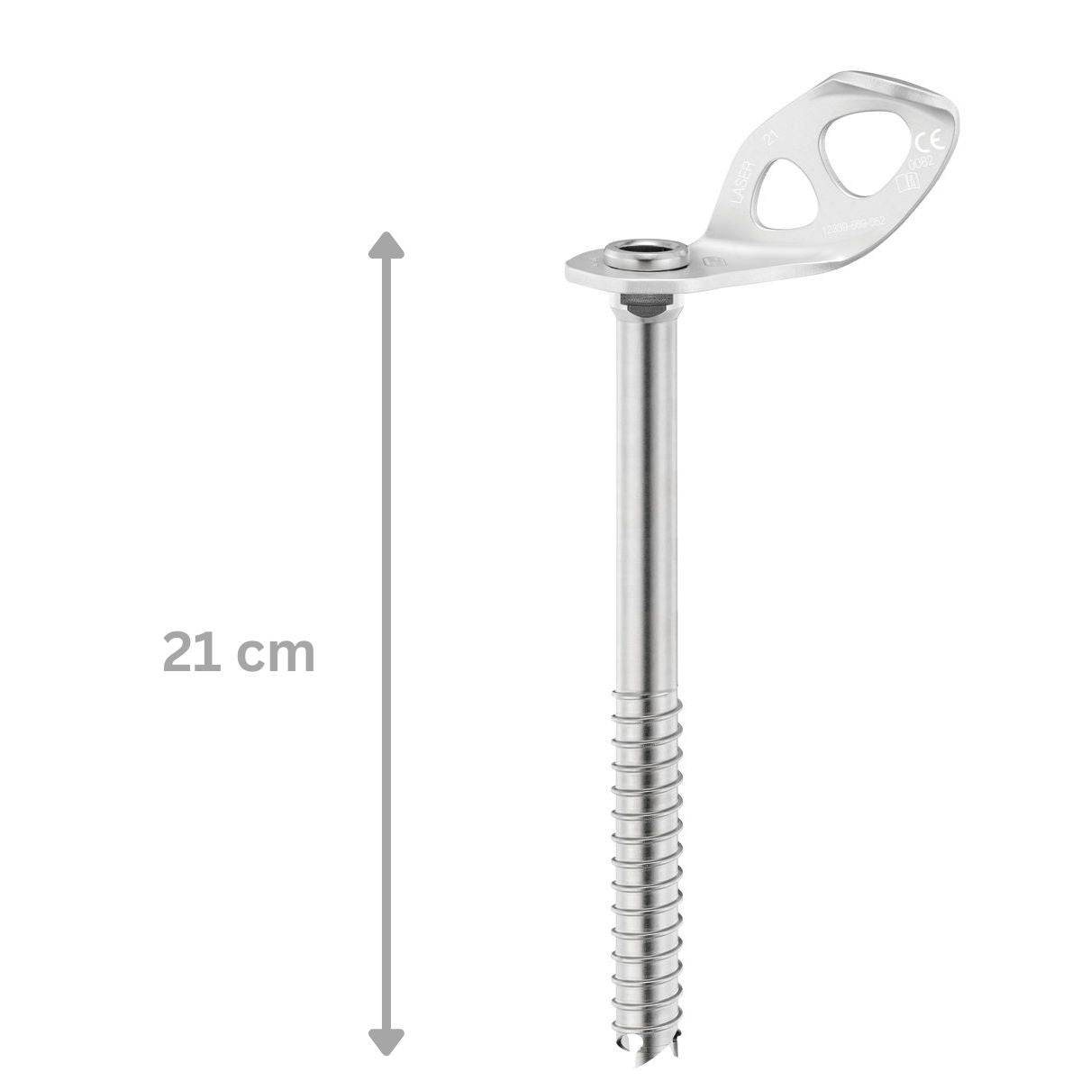 Laser Lightweight Performance Ice Screw - OutdoorTravelGear.com