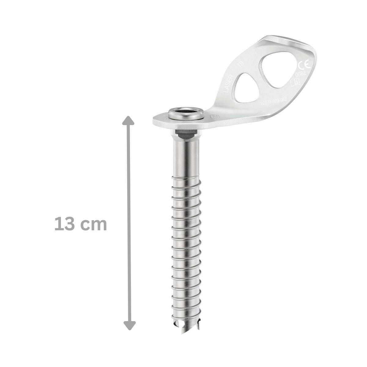 Laser Lightweight Performance Ice Screw - OutdoorTravelGear.com
