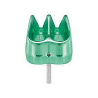 Verso - Compact, Lightweight Belay / Rappel Device - Green - OutdoorTravelGear.com