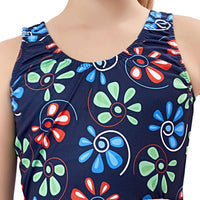 Kids Girl's Swim Wear - Swimming Dress - Blue - OutdoorTravelGear.com