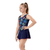 Kids Girl's Swim Wear - Swimming Dress - Blue - OutdoorTravelGear.com