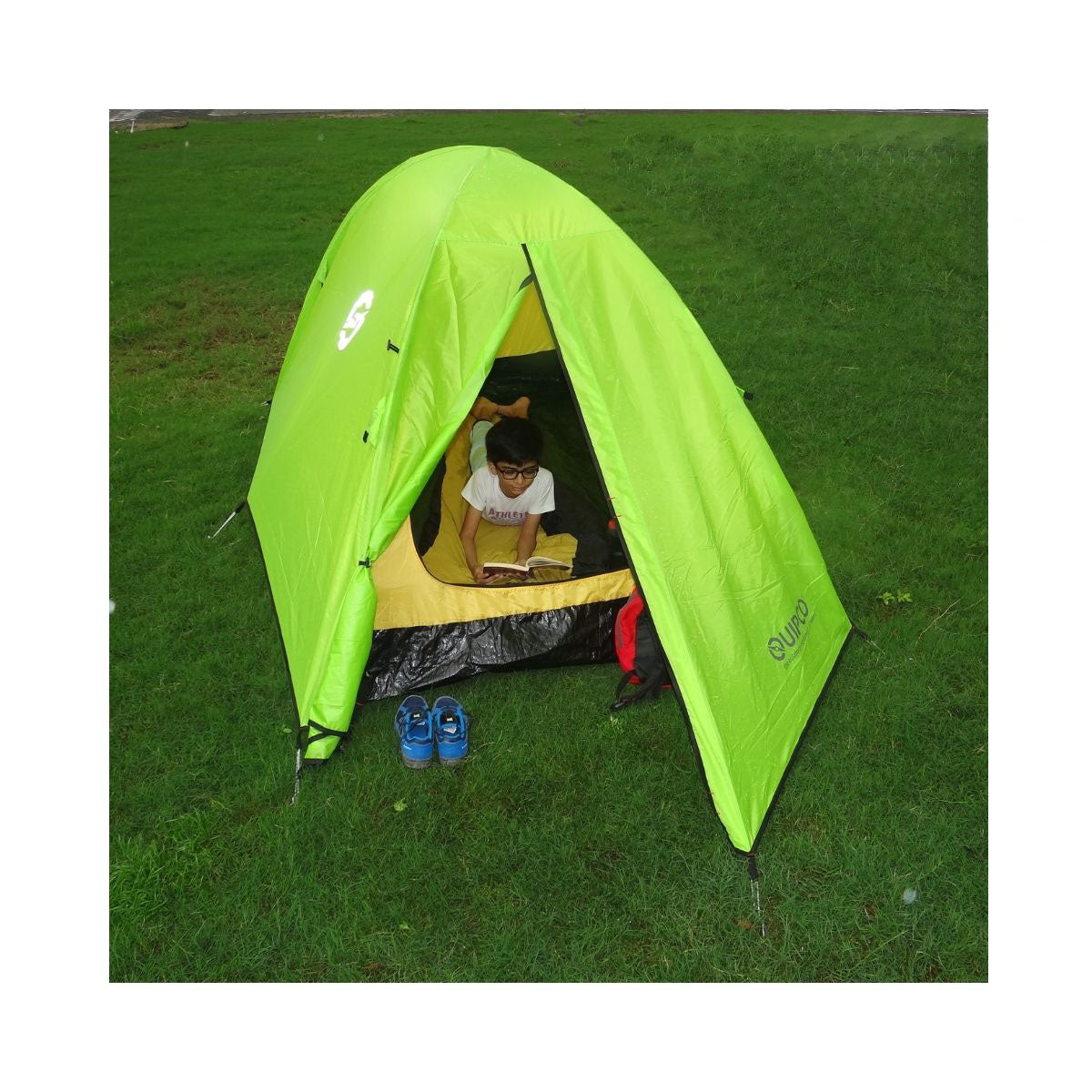 QuipCo Gecko 2-Person Camping Tent - Outdoor Travel Gear 10