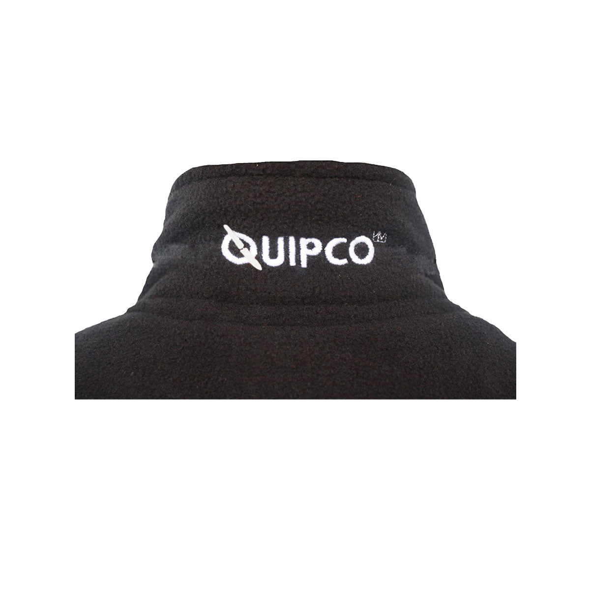 QuipCo Tundra 100 Fleece Warm Jacket (Black) - Outdoor Travel Gear 5