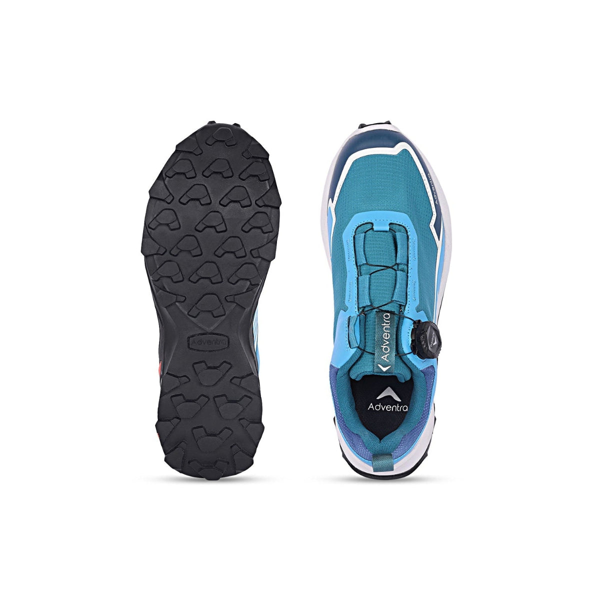 Men Waterproof Low-Top Hiking Shoes with Auto-Lacing | ET1102 - Blue - OutdoorTravelGear.com