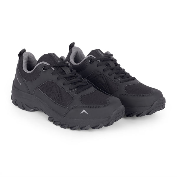 Low-Top Hiking Shoes with Anti-Skid Rubber Sole | EH500 - Black - OutdoorTravelGear.com