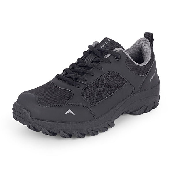 Low-Top Hiking Shoes with Anti-Skid Rubber Sole | EH500 - Black - OutdoorTravelGear.com