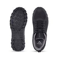 Low-Top Hiking Shoes with Anti-Skid Rubber Sole | EH500 - Black - OutdoorTravelGear.com