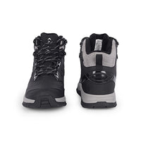 Men Waterproof Mid-Top Hiking Shoes with 3M Insulation | WH1104 - Black - OutdoorTravelGear.com