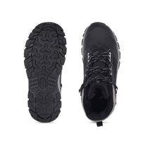 Men Waterproof Mid-Top Hiking Shoes with 3M Insulation | WH1104 - Black - OutdoorTravelGear.com