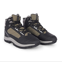 Men Waterproof Mid-Top Hiking Shoes with 3M Insulation | WH1104 - Olive Green - OutdoorTravelGear.com