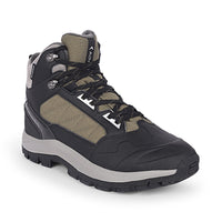 Men Waterproof Mid-Top Hiking Shoes with 3M Insulation | WH1104 - Olive Green - OutdoorTravelGear.com