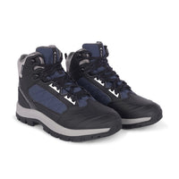Men Waterproof Mid-Top Hiking Shoes with 3M Insulation | WH1104 - Dark Blue - OutdoorTravelGear.com