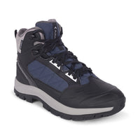 Men Waterproof Mid-Top Hiking Shoes with 3M Insulation | WH1104 - Dark Blue - OutdoorTravelGear.com