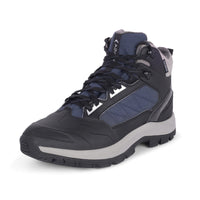 Men Waterproof Mid-Top Hiking Shoes with 3M Insulation | WH1104 - Dark Blue - OutdoorTravelGear.com