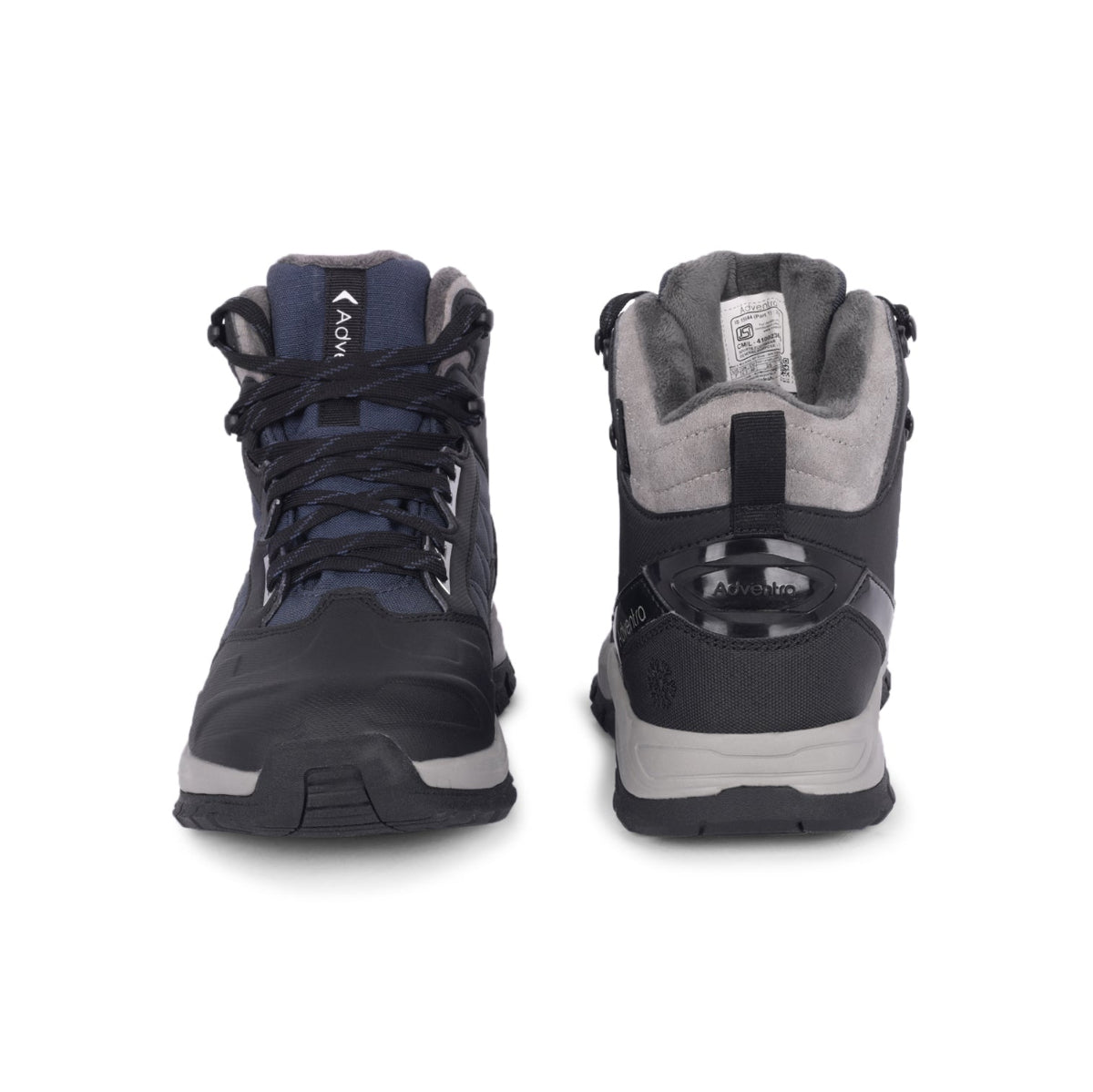 Men Waterproof Mid-Top Hiking Shoes with 3M Insulation | WH1104 - Dark Blue - OutdoorTravelGear.com