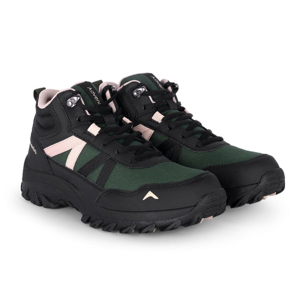 Men Mid-Top Hiking Shoes with Anti-Skid Full Rubber Sole | EH900 - Green - OutdoorTravelGear.com