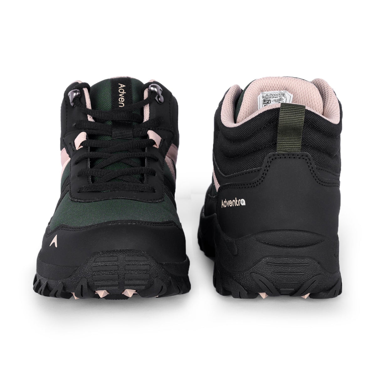 Men Mid-Top Hiking Shoes with Anti-Skid Full Rubber Sole | EH900 - Green - OutdoorTravelGear.com