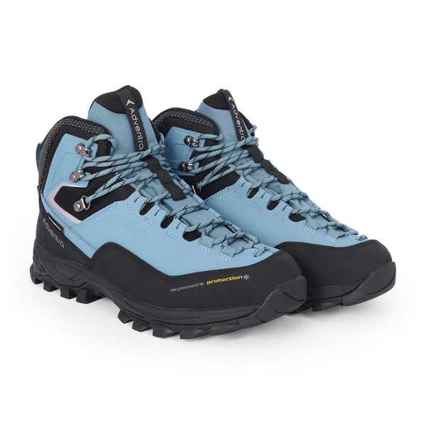 Men Waterproof Mid-Top Hiking Shoes with 3M Insulation | WH1106 - Blue - OutdoorTravelGear.com