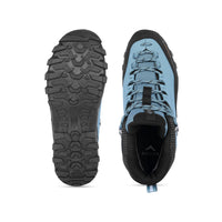 Men Waterproof Mid-Top Hiking Shoes with 3M Insulation | WH1106 - Blue - OutdoorTravelGear.com