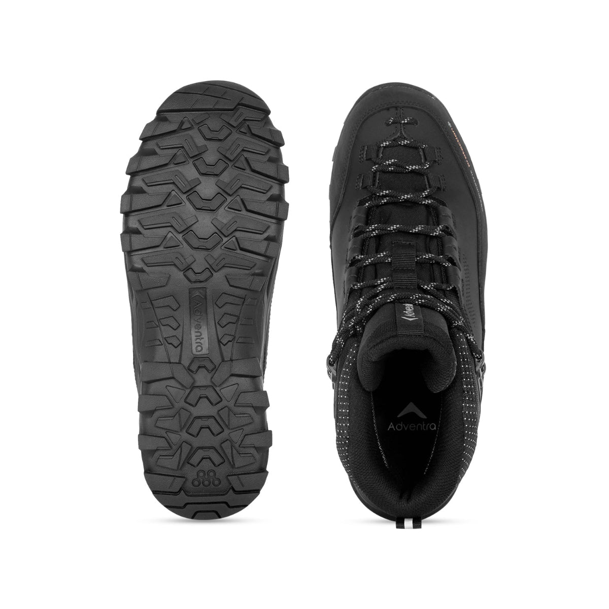 Men Waterproof Mid-Top Hiking Shoes with 3M Insulation | WH1106 - Black - OutdoorTravelGear.com