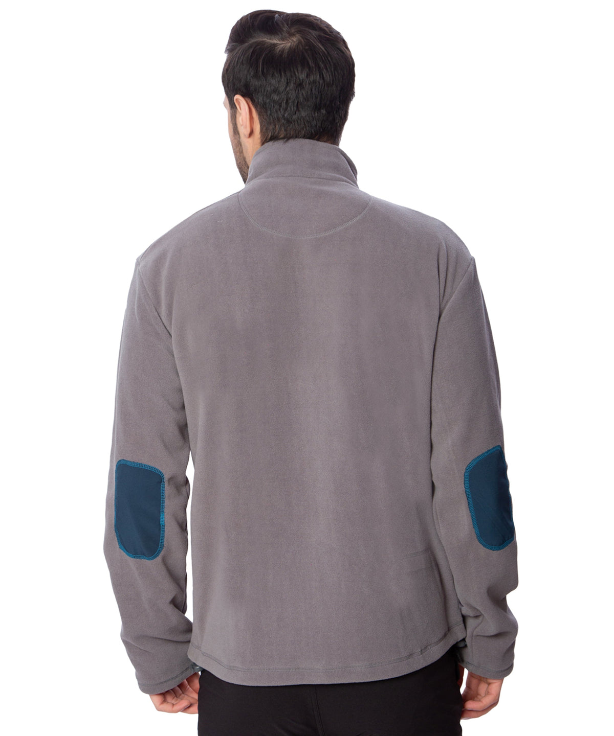Anti-Pilling Fleece Winter Jacket and Windcheater - Grey - OutdoorTravelGear.com