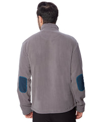Anti-Pilling Fleece Winter Jacket and Windcheater - Grey - OutdoorTravelGear.com