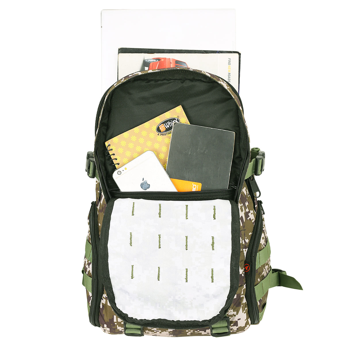 Climber Military-Army Tactical Backpack - 28L - Military Camouflage - OutdoorTravelGear.com