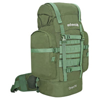 Orion Rucksack With Rain Cover - 70Litres - Olive Green - OutdoorTravelGear.com
