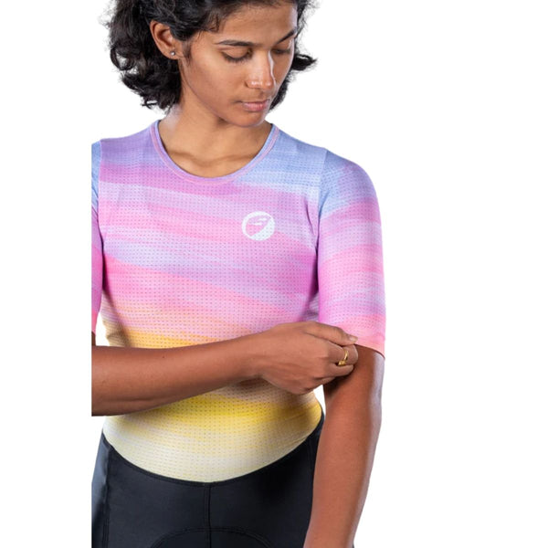 Womens Cycling Speedsuit - BackZipped | Pastel - OutdoorTravelGear.com
