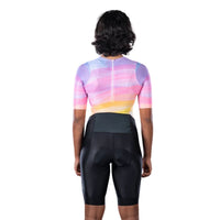 Womens Cycling Speedsuit - BackZipped | Pastel - OutdoorTravelGear.com