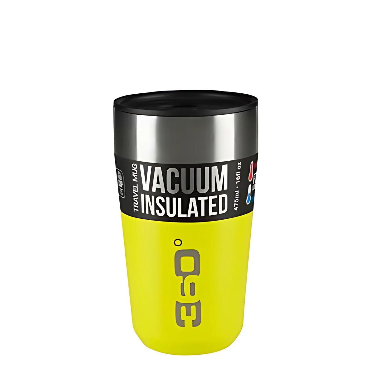 360° Vacuum Insulated Stainless Steel Travel Mug - Large - 475ml - OutdoorTravelGear.com