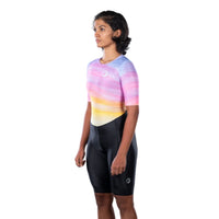 Womens Cycling Speedsuit - BackZipped | Pastel - OutdoorTravelGear.com